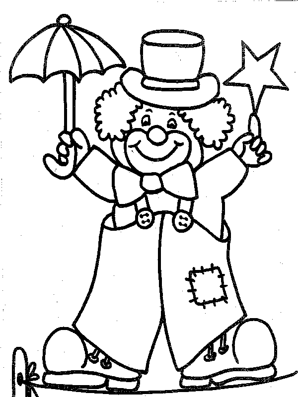 Plansa de colorat cu Carnaval 35 29